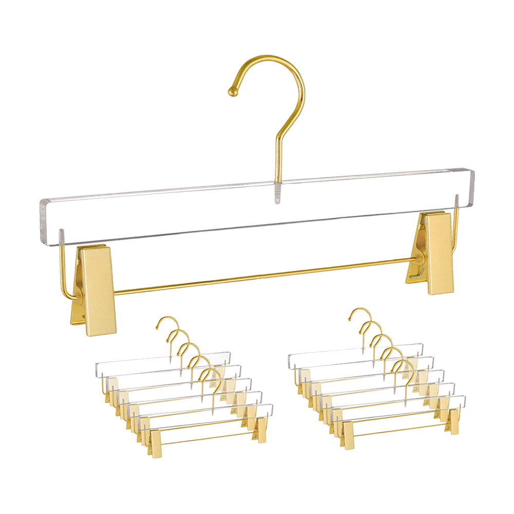 Baby Acrylic trouser hangers 10 pcs