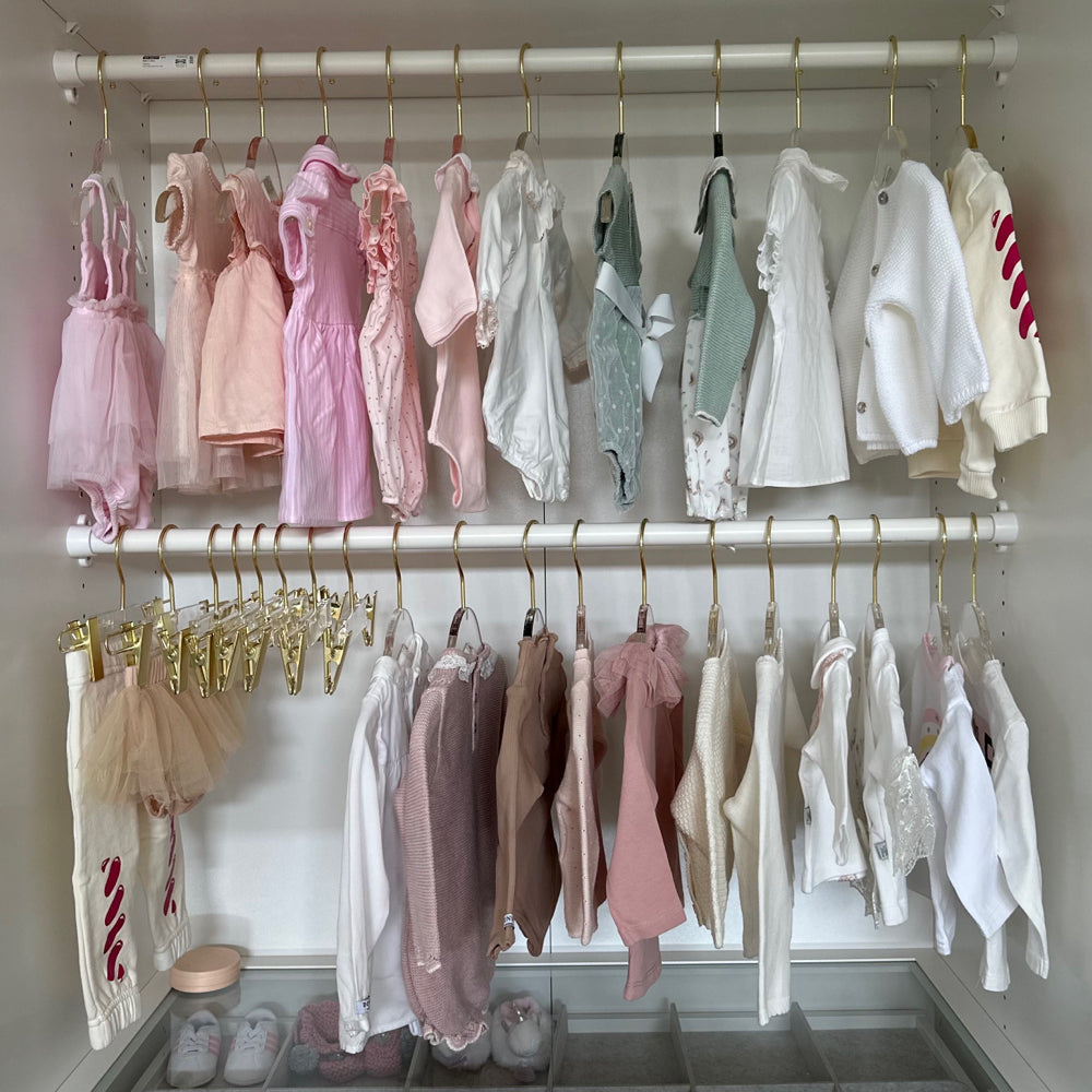 Baby Acrylic trouser hangers - 10 pcs – Pure Moms
